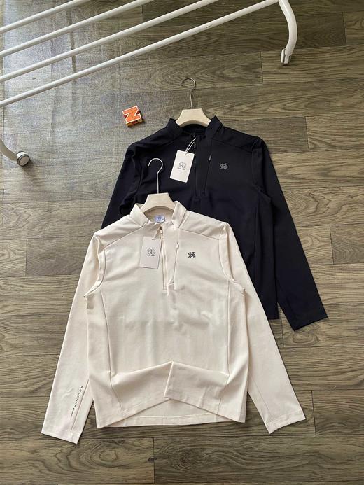 可隆吸湿排汗抗菌男士半拉链长袖 商品图2