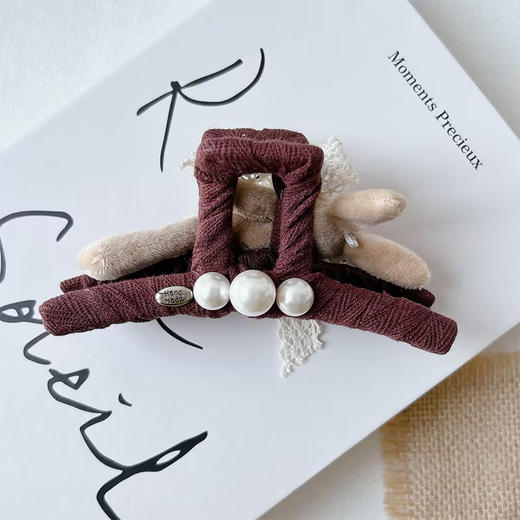 百搭ZY森系蕾丝兔抓夹抓夹-纪念日百货门店同款169648101 商品图4