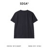 SDSA男装2026新款高贵轻奢美式拼接领口印花字母圆领长袖T恤百搭 商品缩略图4