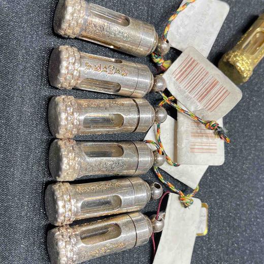 100元/个白铜六字真言 商品图0