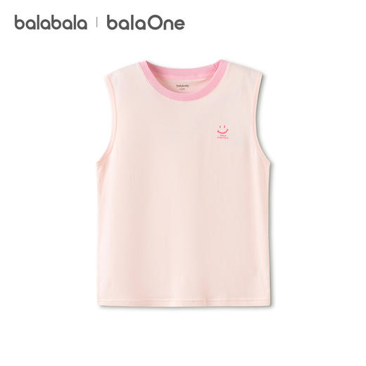 【balaOne】巴拉巴拉儿童背心男女宝宝打底纯棉中童无袖上衣内穿 商品图4
