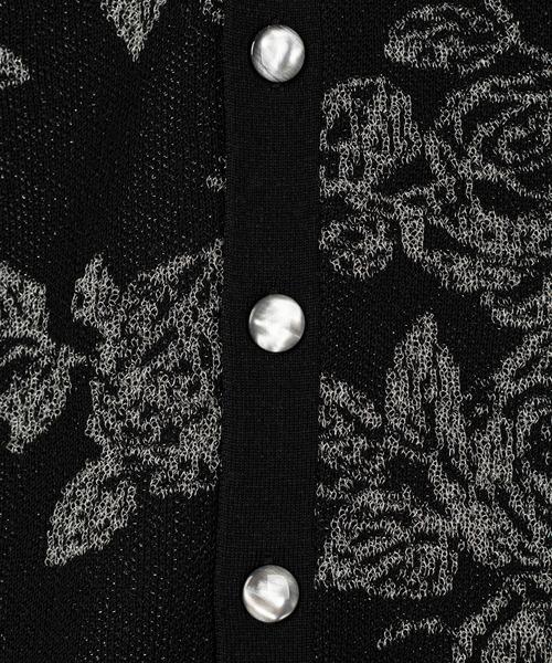 LADMUSICIAN 手绘花朵开衫 商品图3