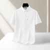 【DKP】【100%棉】大依优型大码男装美式牛津纯棉扣领短袖衬衫商务休闲短袖上衣 商品缩略图2