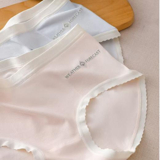 女士无缝内裤裸氨棉中大版少女三角内裤舒适贴肤透气内裤0550 商品图3