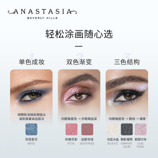 保税直发 ANASTASIA BEVERLY HILLS 炫彩丝滑眼影笔 1.5g 桃粉香槟/迷雾玫瑰/冷雾岩石/人鱼姬色/微光珍珠 商品图12