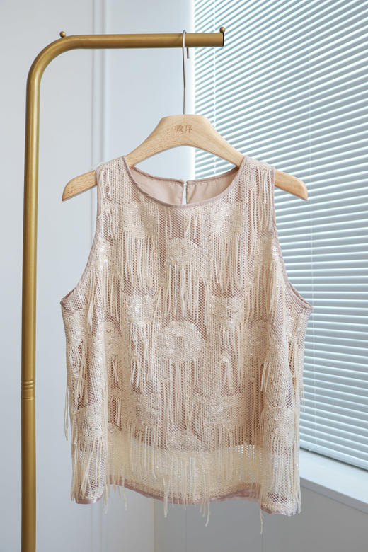 籣序|高级感优雅重工流苏套装 商品图9