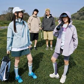 慕沙雪2026春夏轻薄透气连帽防晒衣外套男女同款宽松【猫人同厂】山系梭织防晒衣MR-YF2502