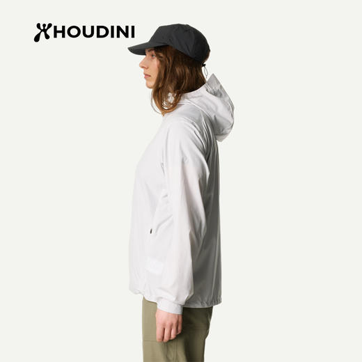 HOUDINI胡丁尼Pace Trail疾速户外26春夏新女连帽跑步轻防风外套 810061 商品图7