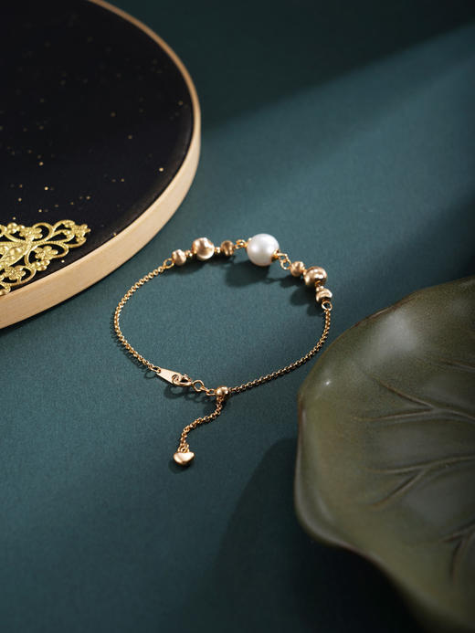 子佩集【珍爱同频】银S925珍珠惜王妃手链【YY7448】双色光珠2602 商品图9