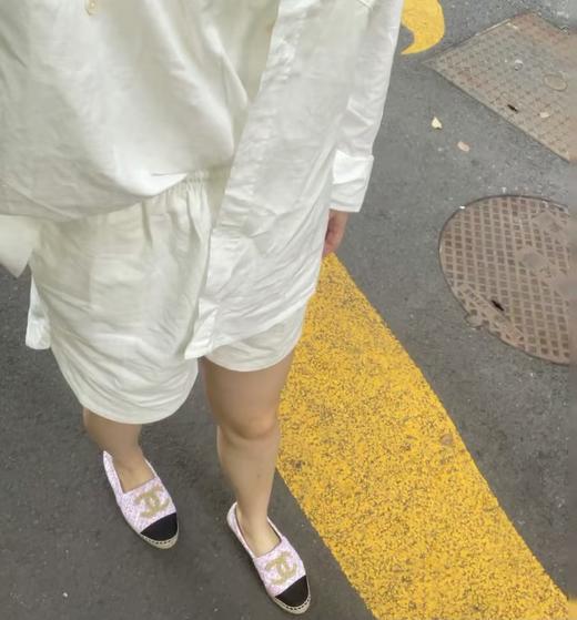 香奈儿 25A渔夫鞋万年经典系列 织物与皮料的完美结合 商品图9