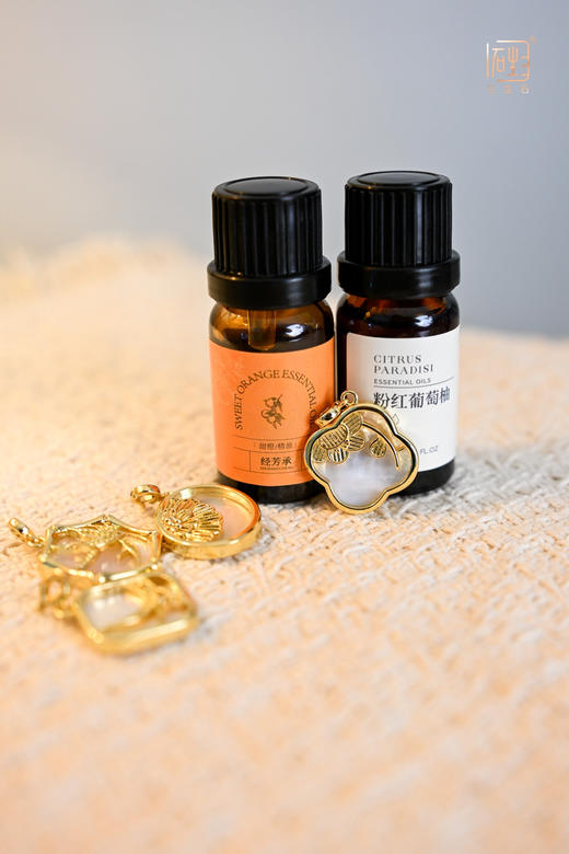 春日绽放 | 三生石正念 梅兰竹菊贝母“万能扣”吊坠 舒缓精油套装福利 商品图7