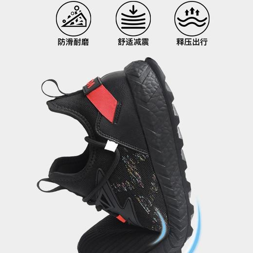 【可泡水！持久型真防水】量橙黑武士防水运动鞋（男女同款）防水防污 轻盈软弹暴走不累 四季可穿休闲百搭 商品图3