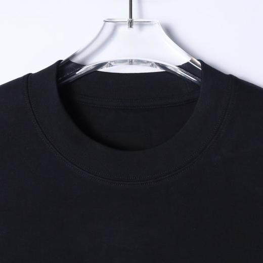 SDSA男装2026新款高贵轻奢韩版简约刺绣字母圆领短袖T恤百搭宽松 商品图3