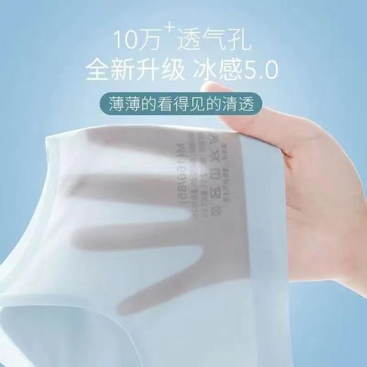 【福利❗️19.9/件🔥无痕0感内衣】裸感40°C穿都凉快，全新升级高弹薄纱，聚拢上托胸部，夏季冰丝美背无钢圈固定杯大码文胸罩L 商品图2