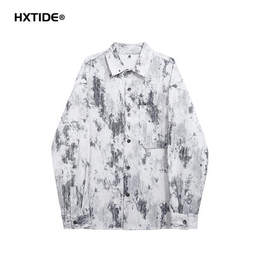 【新品上新】HX 春秋季衬衫式茄克衫外套Z105510008101 商品图4