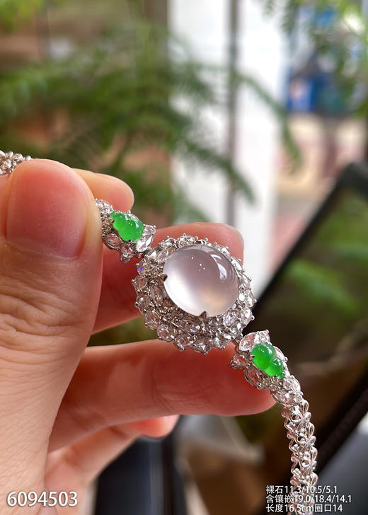 6094503，蛋面戒指手链两用款，具体价格微信咨询 商品图2