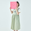棵初26年夏季新款中大女童工装风尼龙背带裙轻盈可调节肩带A字裙 商品缩略图3