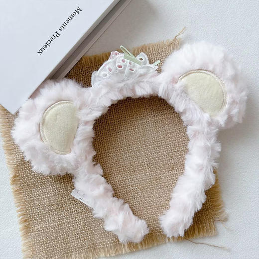 韩系可爱粉草莓熊发箍发箍-纪念日百货门店同款170495771 商品图3