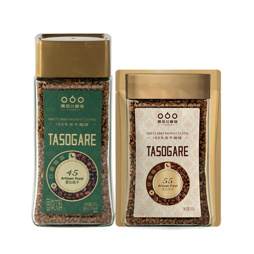 【减脂黑咖】隅田川口粮系列#45#55速溶冻干黑咖啡 200g瓶+150g袋 囤货装 商品图2