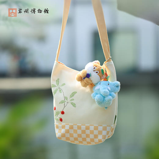 苏州博物馆 萌兽绒绒系列包挂 商品图4
