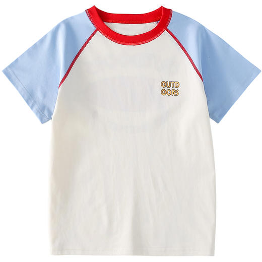 【10A抗菌】棉花堂夏款棉感速干童趣短袖T恤-- FD61129 商品图11