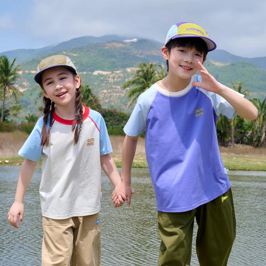 【10A抗菌】棉花堂夏款棉感速干童趣短袖T恤-- FD61129 商品图5