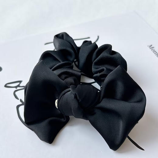 高贵气质精致女人水晶经典黑色发圈-纪念日百货门店同款169648128 商品图2