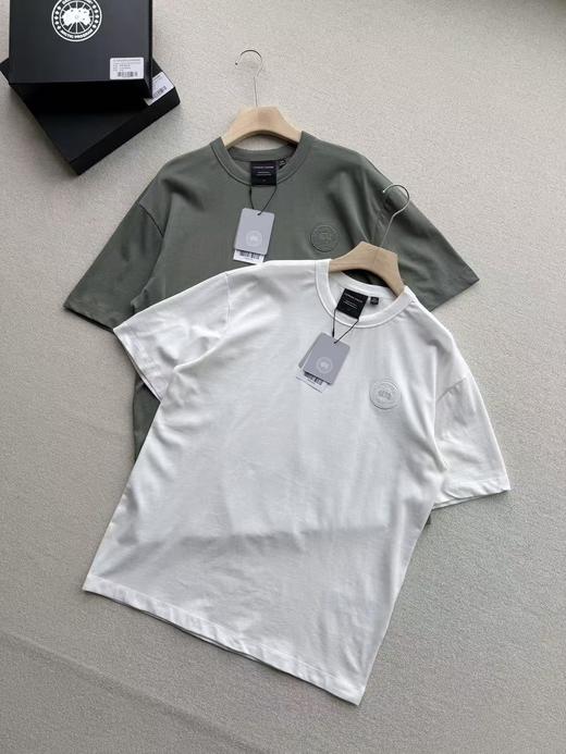 【9hd1】春夏新品男子简约休闲刺绣圆领短袖T恤！礼盒装！！ 商品图2