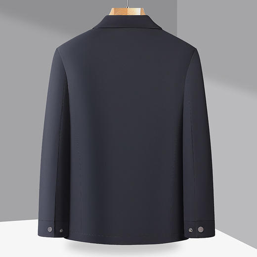 【DLC】大依优型大码男装春季翻领夹克外套休闲运动百搭外套上衣加肥加大 商品图2