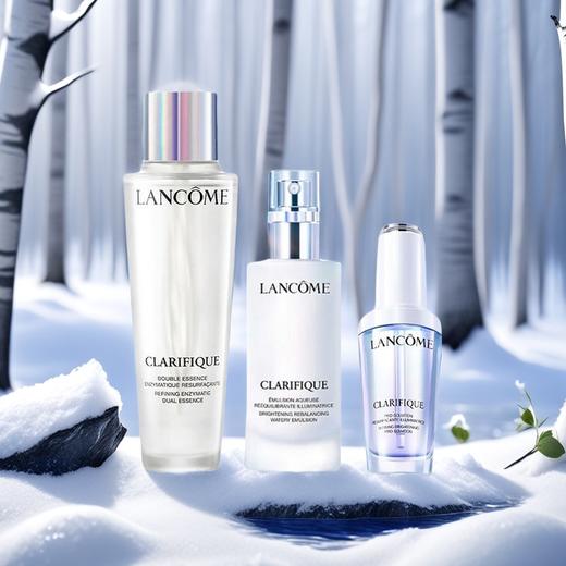 春日限定【口碑推荐】「送礼盒礼袋」LANCÔME兰蔻净澈焕肤双重精华水150ml+兰蔻极光精华乳75ml+兰蔻极光焕白精华液30ml_YUAL 商品图2