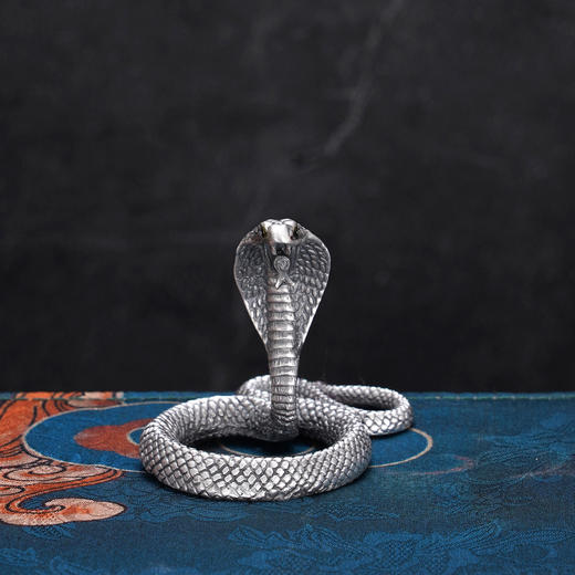 子佩集【十二生肖】S999银茶宠【CC414】鼠牛虎兔龙蛇马羊猴鸡狗猪小摆件2509 商品图4