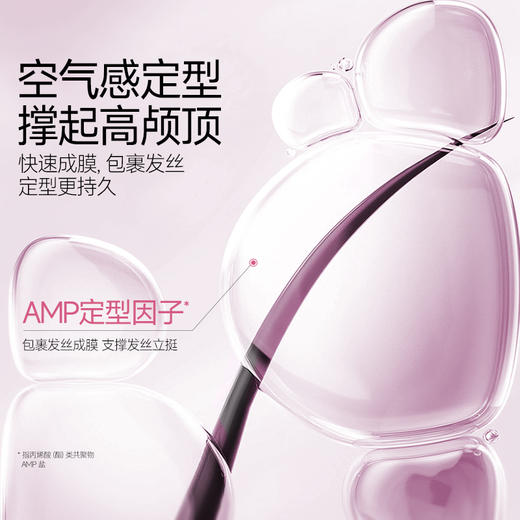 杰威尔女士自然立体蓬松定型喷雾头发毛躁神器造型持久定型干胶 商品图4