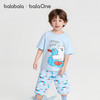 巴拉巴拉宝宝睡衣套装夏季空调服防着凉儿童家居服小童短袖套装棉 商品缩略图2