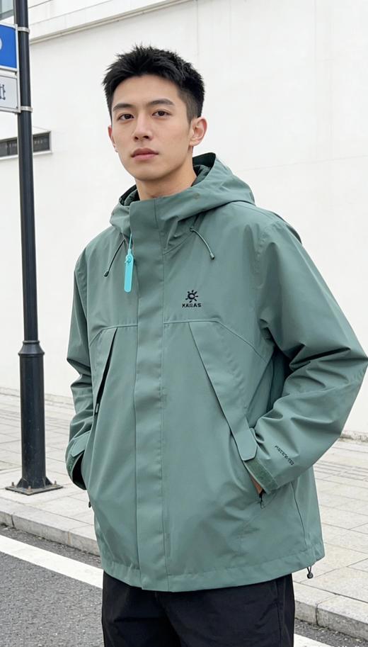 一店k （硬货！可扫码！）Filter-Tec 2L科技面料！春天味道的冲锋衣！防风防水透湿！户外是我们的舒适区！轻装徒步！石头家情侣鲁朗连帽冲锋衣 商品图6