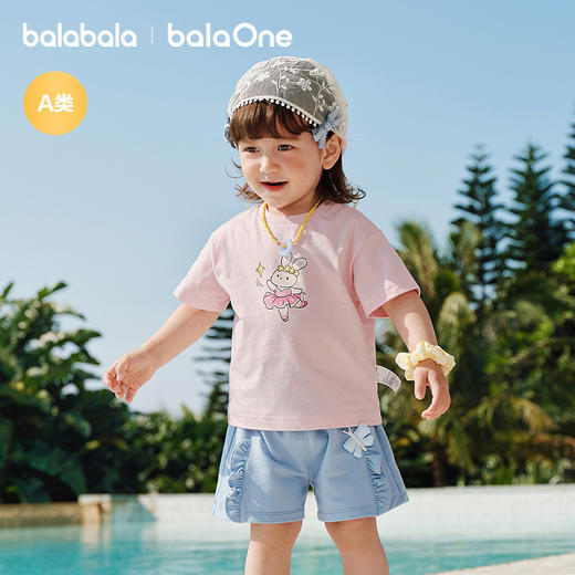 【balaOne】巴拉巴拉童装宝宝短袖t恤2026新款夏装萌 商品图2