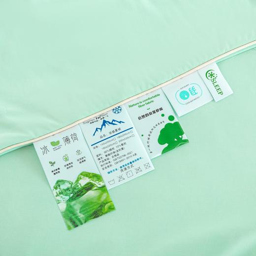 【品牌直发】加倍生活  夏季新款凉感丝夏被-薄荷系列  全新升级双面可用空调被 亲肤柔软夏凉被 商品图7