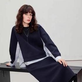 【超模君严选】格桑米Gesamy空气棉套装， “半卫衣半衬衫”火了，太时髦了！