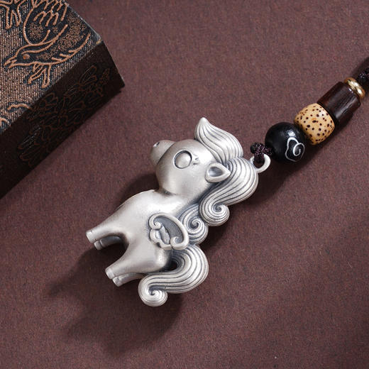 子佩集【招财宝莉】S999银钥匙扣【BX0200050】小马宝莉马上有钱可转动2509 商品图6