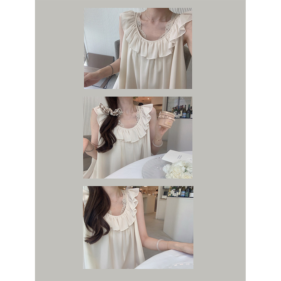 金蘑菇菇 Mignon橱窗里的莉莉安/Chl@e新季娃娃裙 短袖无袖两穿法