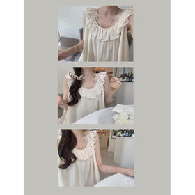 金蘑菇菇 Mignon橱窗里的莉莉安/Chl@e新季娃娃裙 短袖无袖两穿法