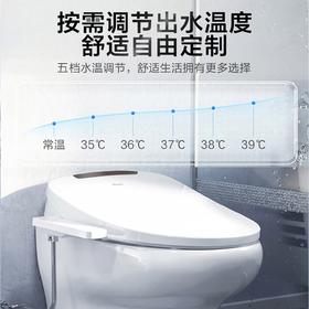 海尔（Haier）智能马桶盖活水即热暖风烘干富氧水疗儿童清洗座圈加热DF-41Plus