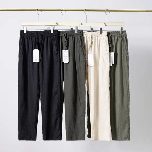 【gqwm-902】夏季男士天丝麻休闲宽松透气长裤！！ 商品图2