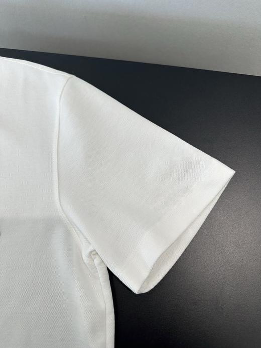 点此购买EA7春夏季男士螺纹拼接领弹力短袖T恤 ye 342171 商品图14