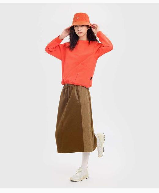 点此购买 乐飞叶春秋户外CORDURA女士保暖运动休闲圆领卫衣 ss 342201 商品图5