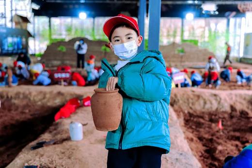 春假一日营4.2/4.3【青白江清泉】考古奇遇记：小小考古家：陆地考古、文物修复、水下考古；非遗传承：瓦当拓印；春假运动：勇气攀岩、 抓鱼/低空溜索 商品图3