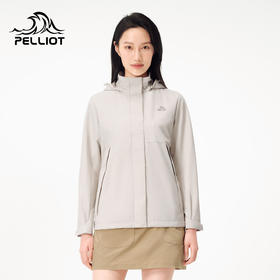 伯希和户外软壳衣女新款防风耐磨运动外套休闲夹克上衣徒步登山服