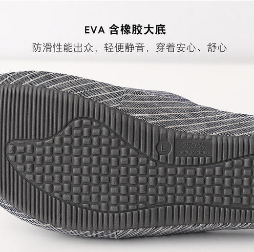 吸汗透气～日式亚麻盆底拖鞋软家用棉麻女四季家居室内透气春秋高跟露趾轻便防滑拖鞋 商品图2