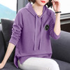 大码连帽卫衣女春秋季2025年新款中年妈妈长袖套头帽衫女士上衣 商品缩略图0