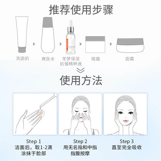 【送护手霜】圣梦保湿抗皱精粹液 30ml 商品图5