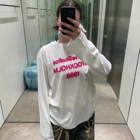 新年限定1996   棉麻混纺  静电植绒LOGO  区别市场货